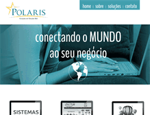 Tablet Screenshot of polarisweb.com.br